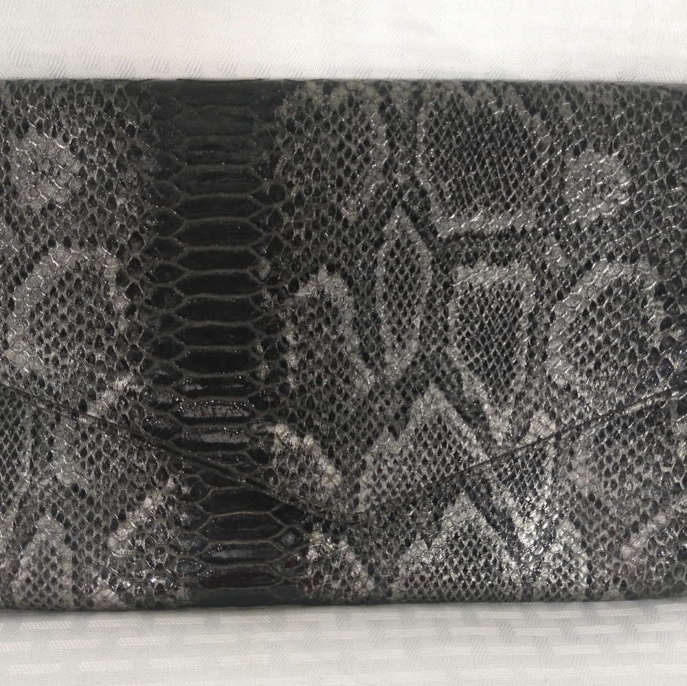 Snake Skin Clutch